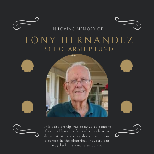 Campaign cover image for Tony Hernandez Memorial Scholarship