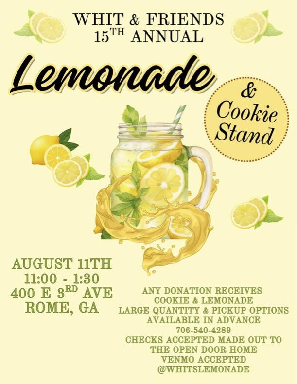 Campaign cover image for Whit and Friends Lemonade Stand 2026