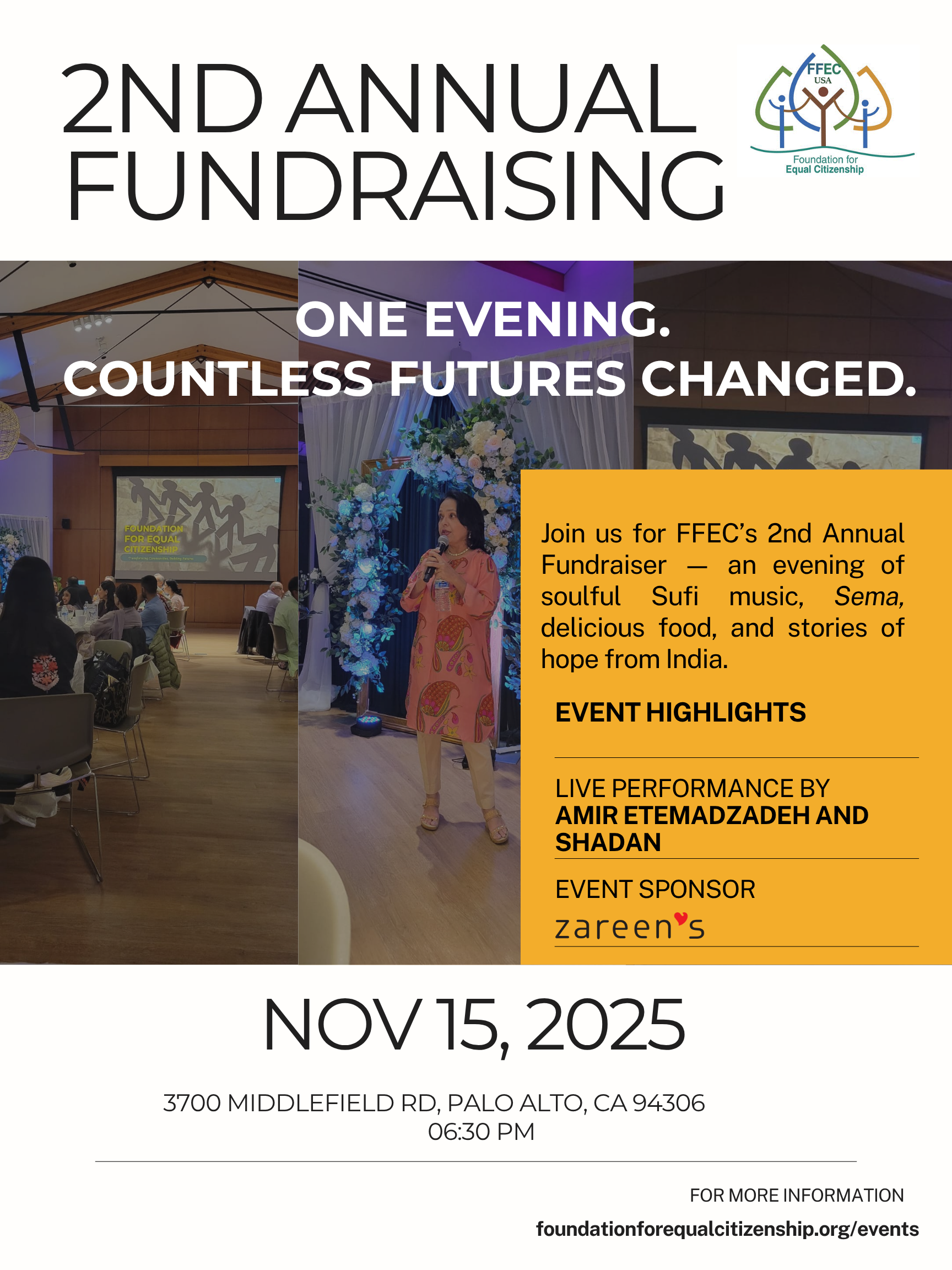 Campaign cover image for NOV 15- FFEC USA 2nd Annual Event