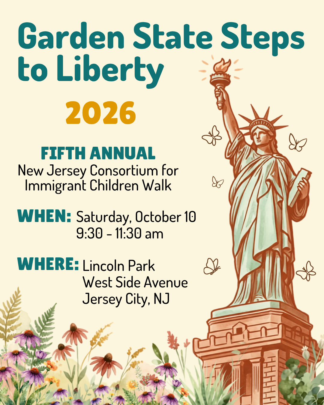 Campaign cover image for NJCIC Immigrant Children and Youth Walk 2026
