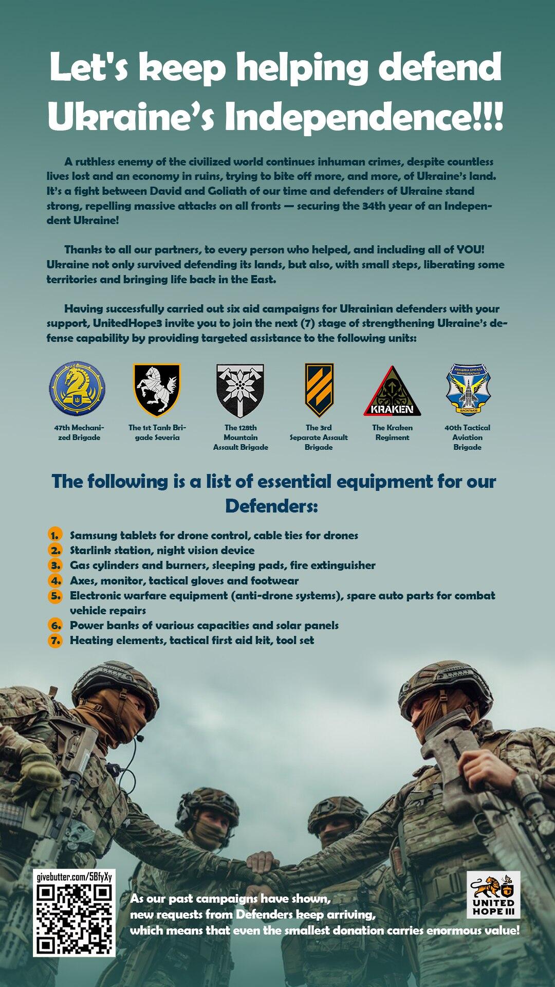 Campaign cover image for HELP UKRAINE!