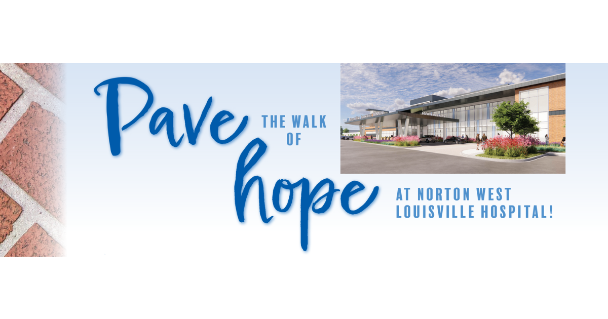 Norton west louisville hospital brick pavers project
