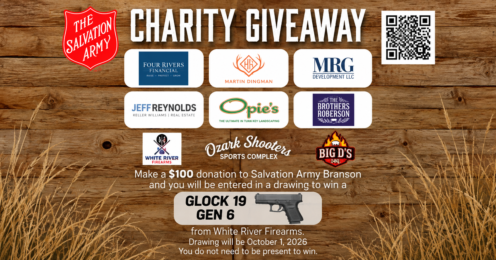 Campaign cover image for Salvation Army Benefit Giveaway