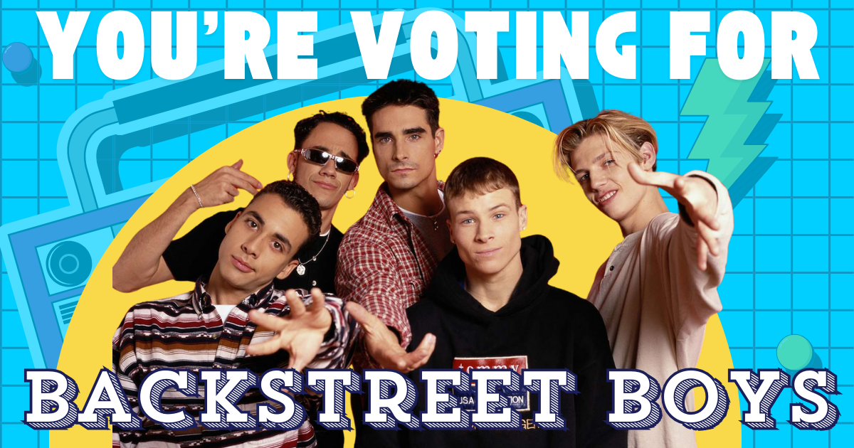 Campaign cover image for Vote for The Backstreet Boys!