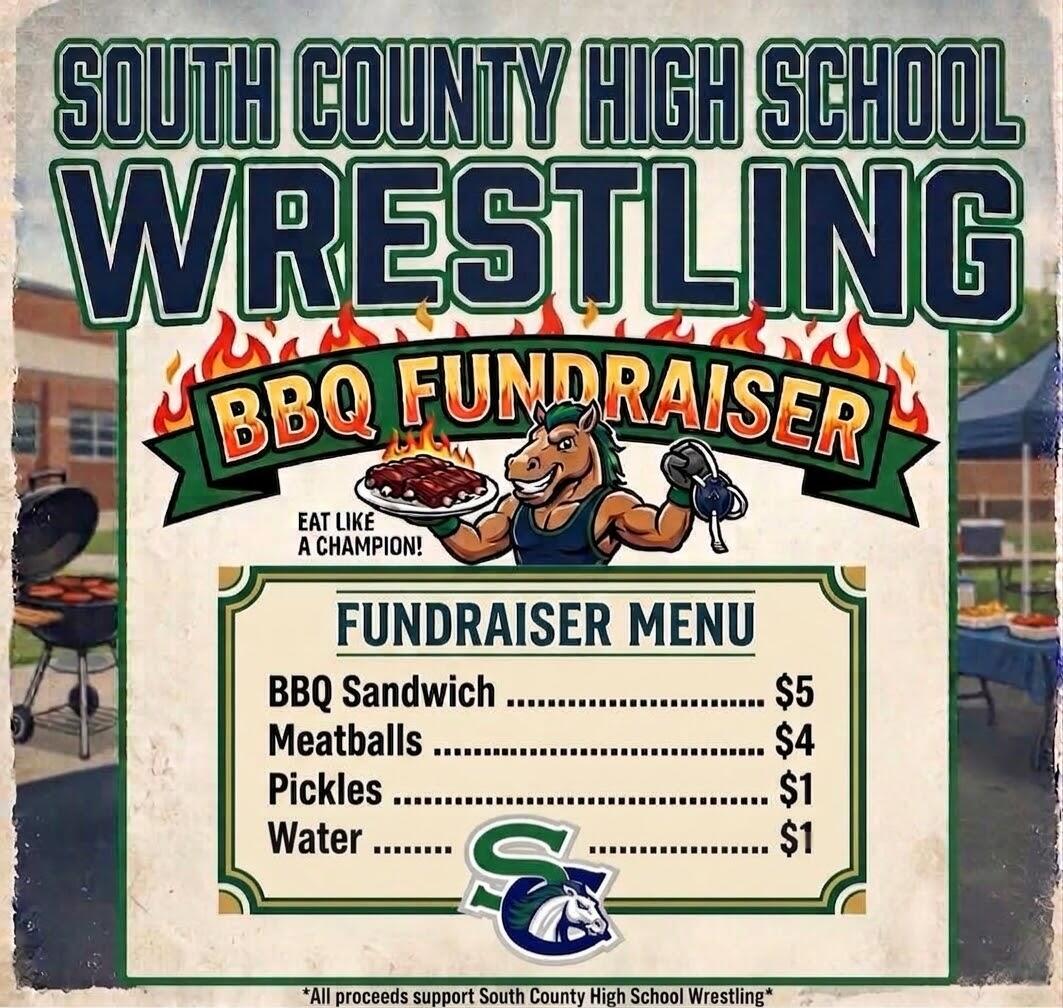 Campaign cover for South County Wrestling BBQ fundraiser 2026