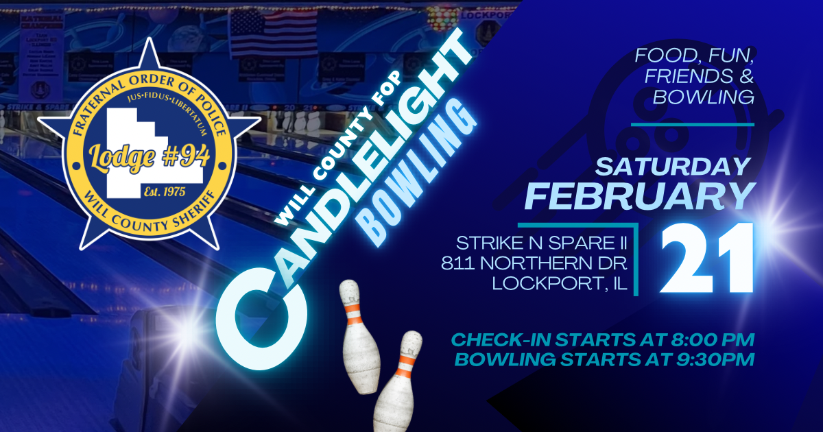 Campaign cover image for Will County FOP Candlelight Bowling