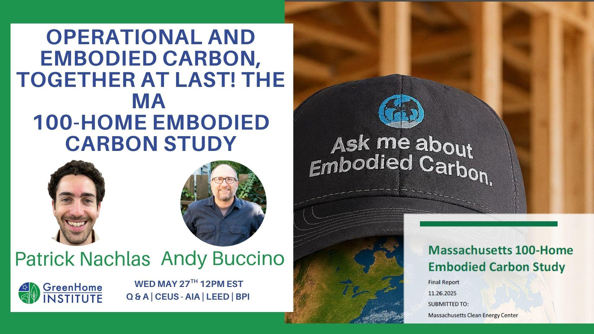Campaign cover image for Operational and Embodied Carbon, Together at Last