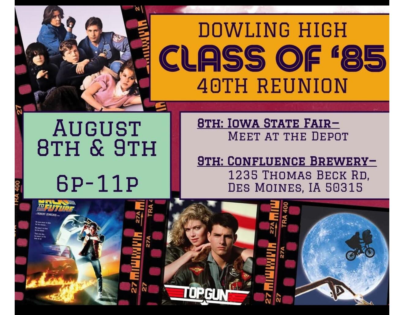 Campaign cover image for Class of '85 Reunion