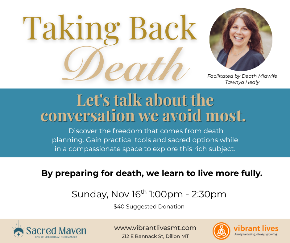 Campaign cover image for Taking Back Death