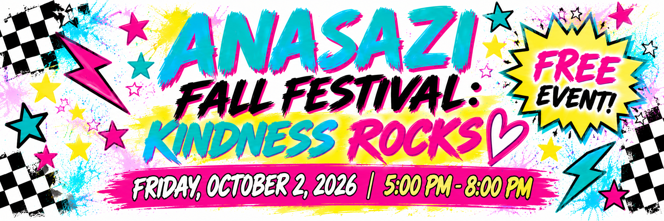 Campaign cover image for Kindness Rocks Fall Festival