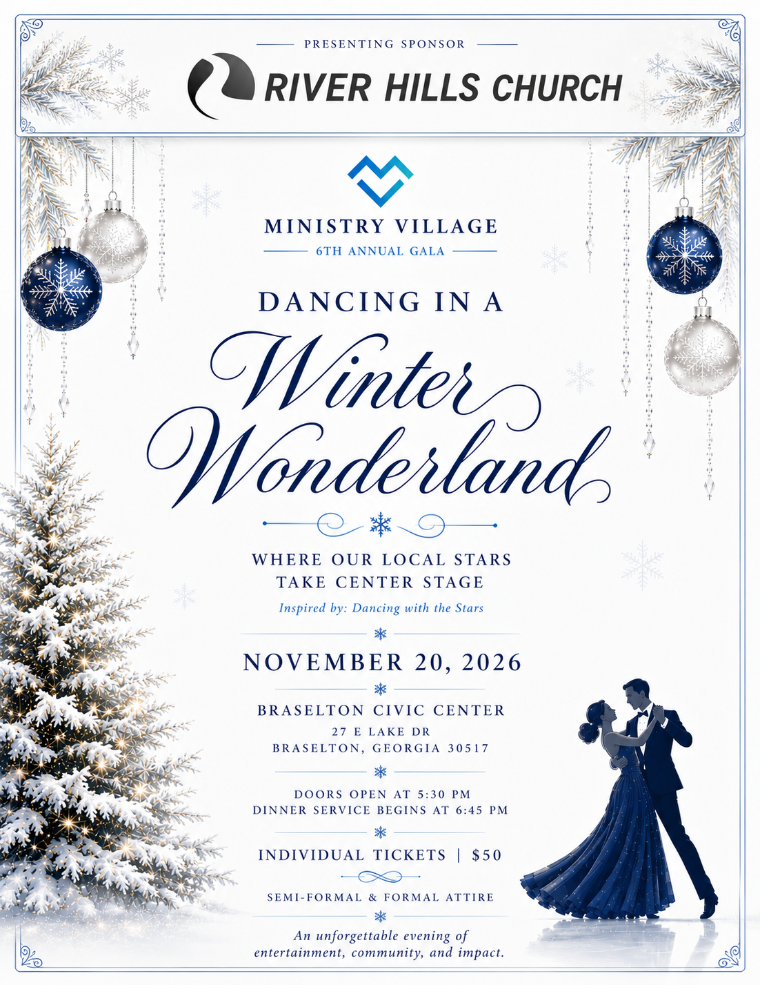 Campaign cover image for Gala: Dancing in a Winter Wonderland