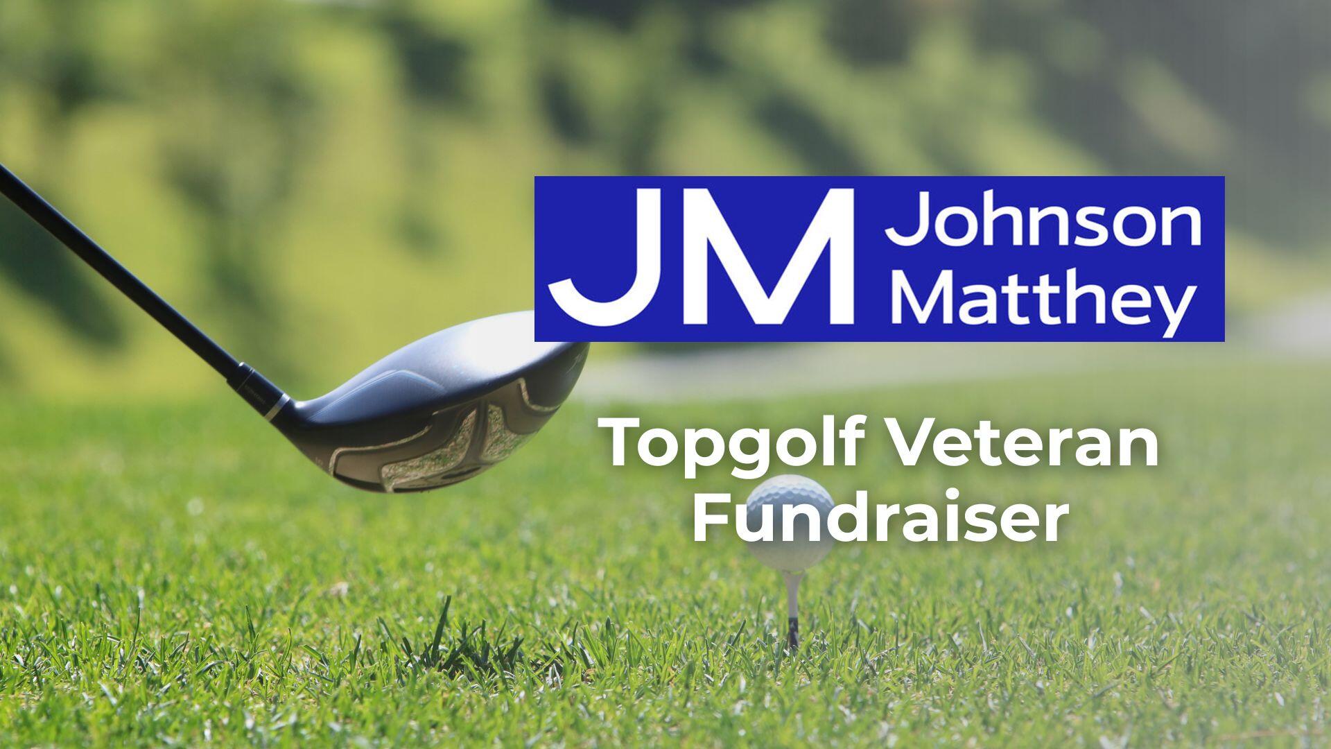 Campaign cover image for Johnson Matthey Topgolf Veteran Fundraiser