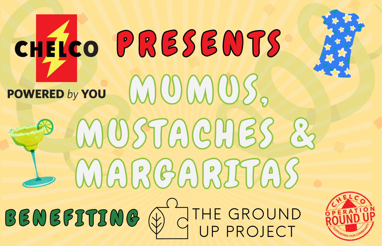 Campaign cover image for Mumus, Mustaches, and Margaritas