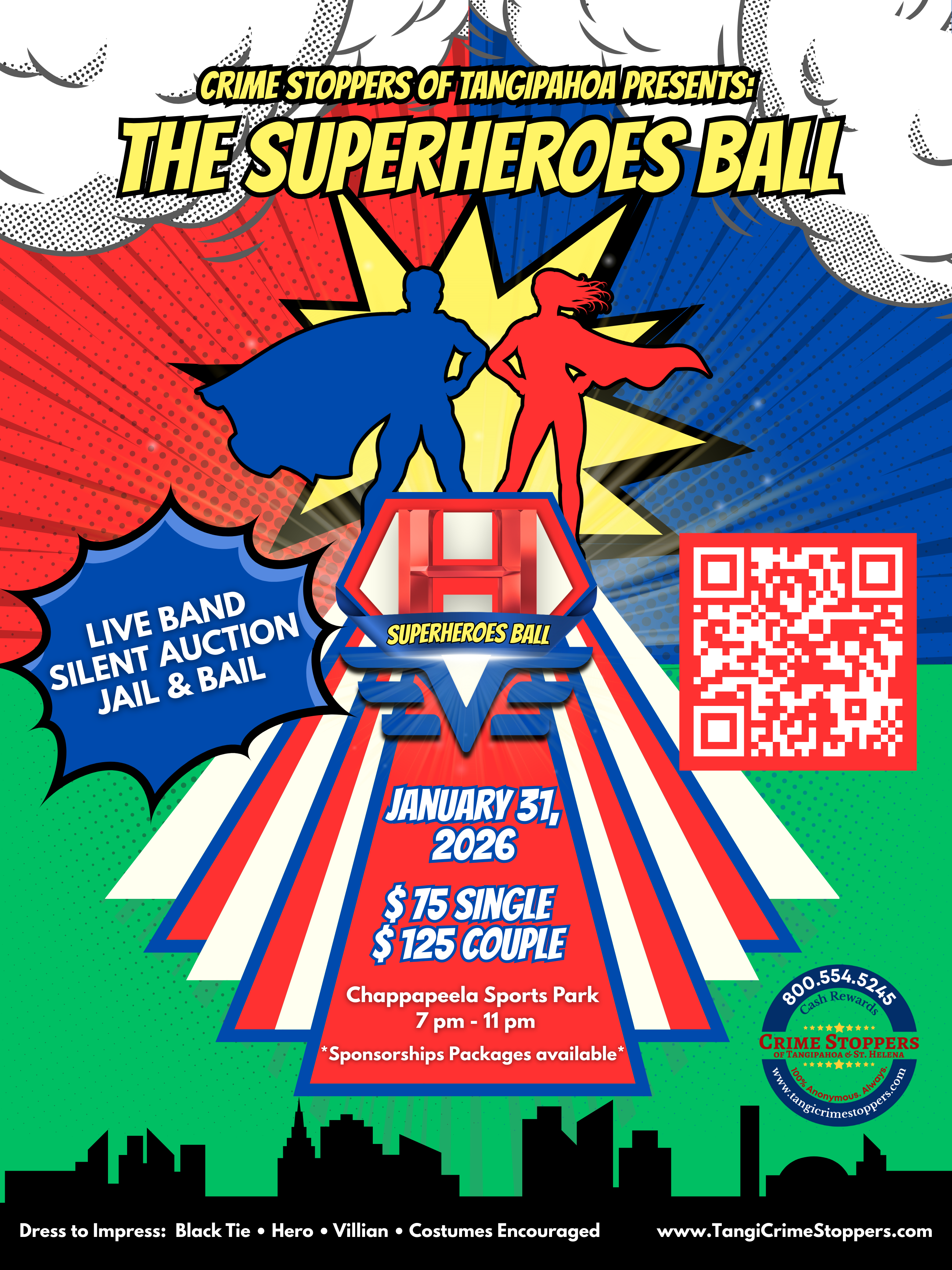 Campaign cover image for Superheroes Ball 2026