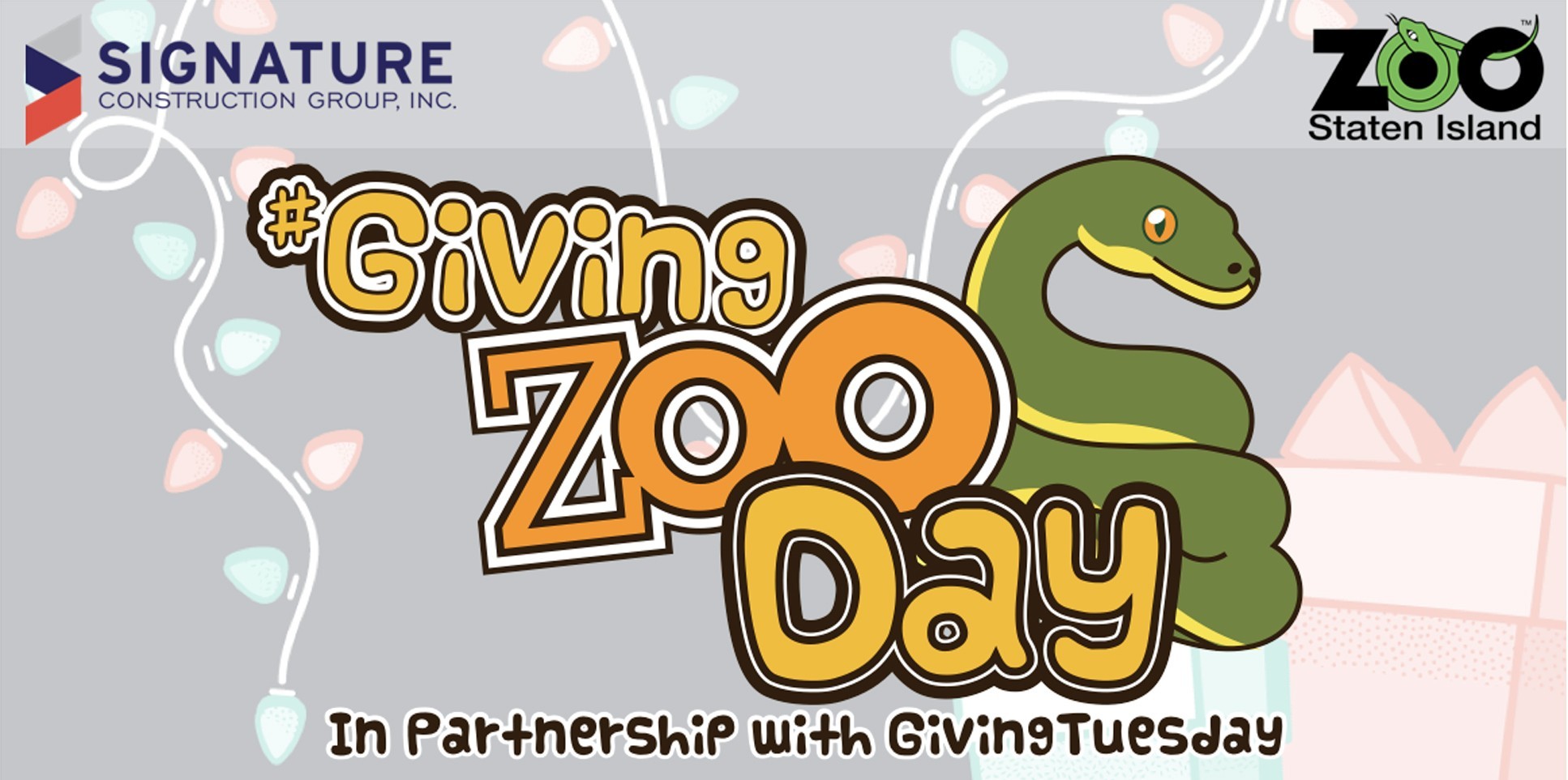 Campaign cover image for #GivingZOOday at the Staten Island Zoo