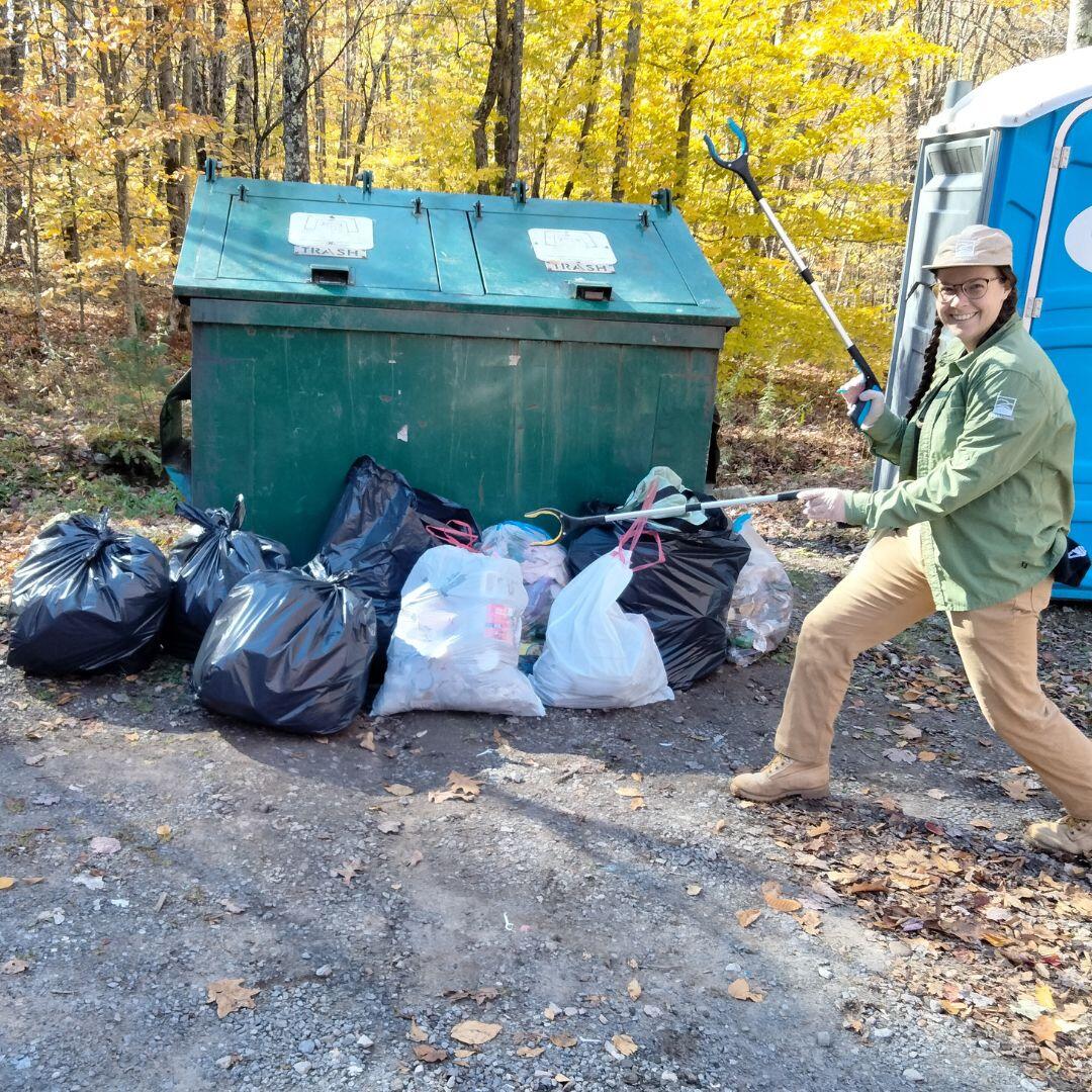 Campaign cover image for Peekamoose Blue Hole Campsite Clean Up