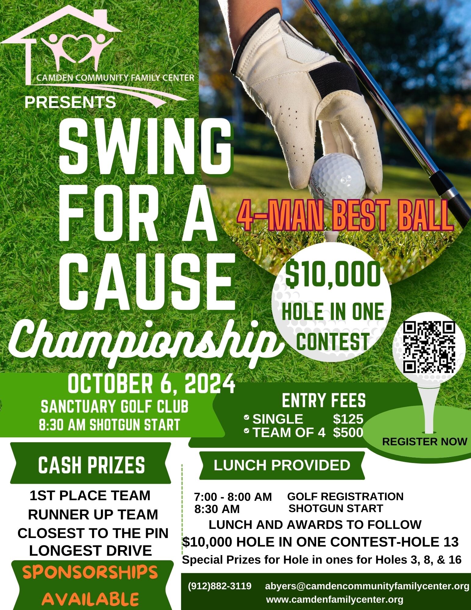 Campaign cover image for SWING FOR A CAUSE CHAMPIONSHIP