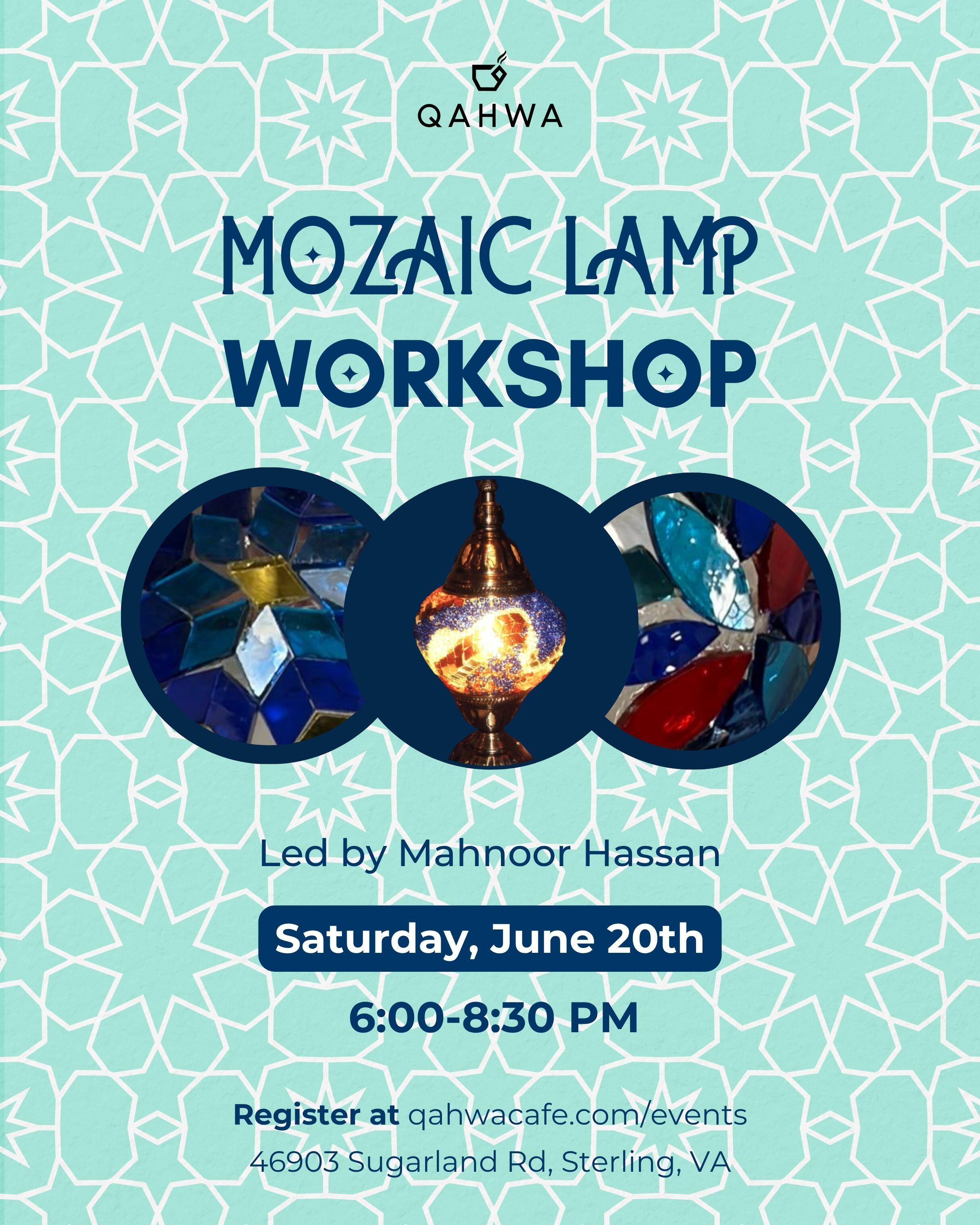 Campaign cover image for Mozaic Lamp Workshop