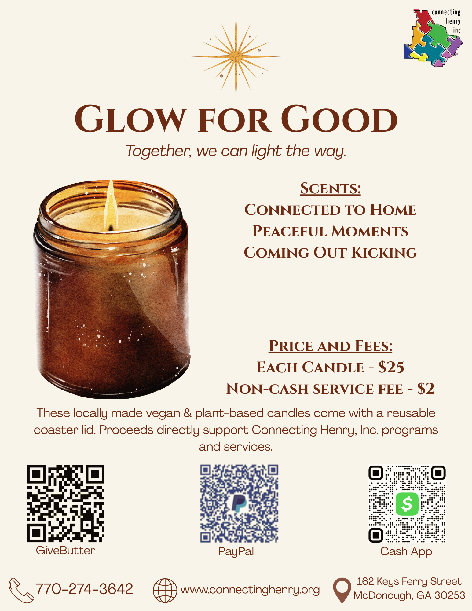 Campaign cover image for Glow for Good