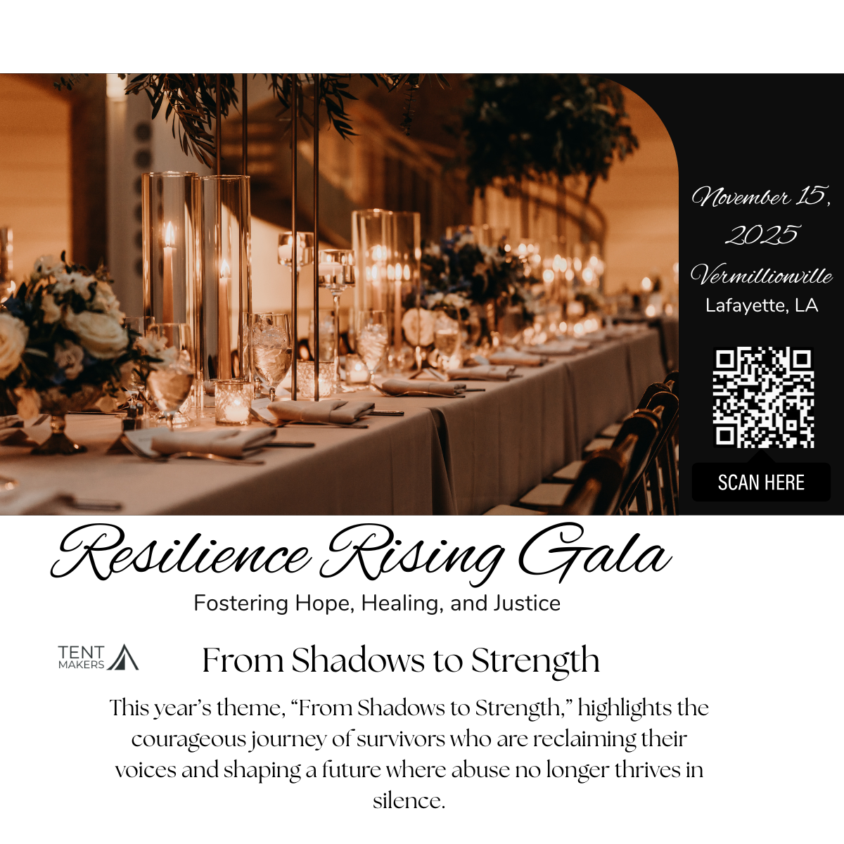 Campaign cover image for Resilience Rising Gala 2025
