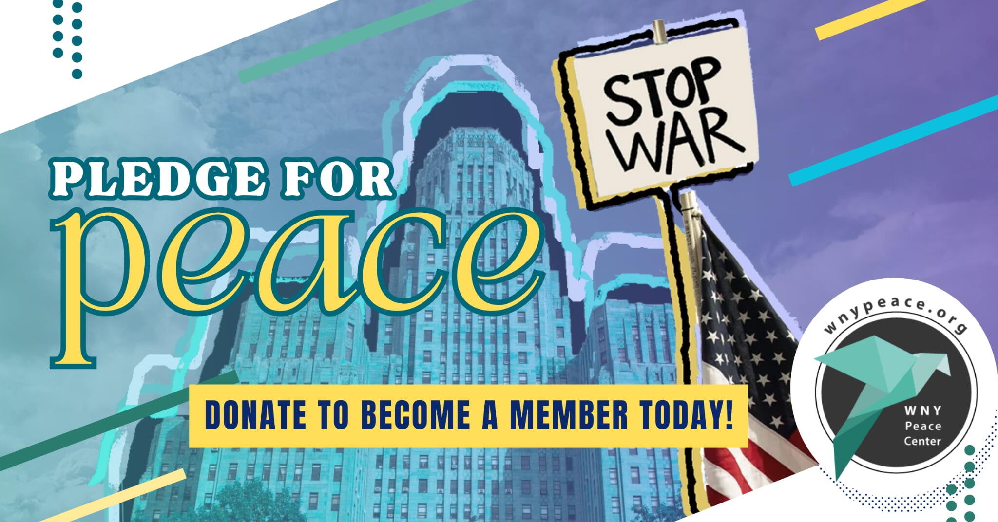 Campaign cover image for WNY Peace Center Membership