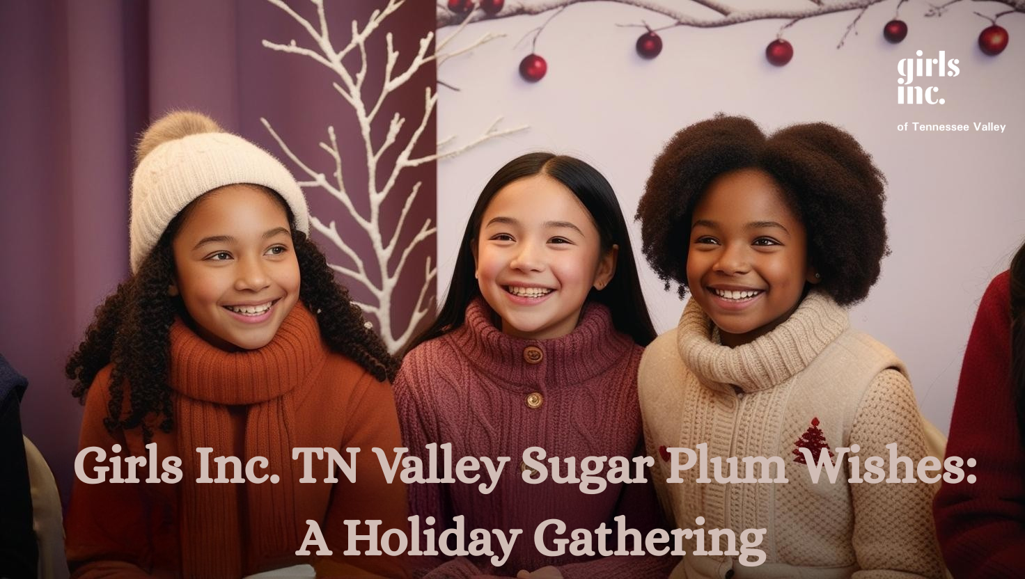 Campaign cover image for Sugar Plum Dreams 2025: Girls Inc. TNV Year-End Giving!