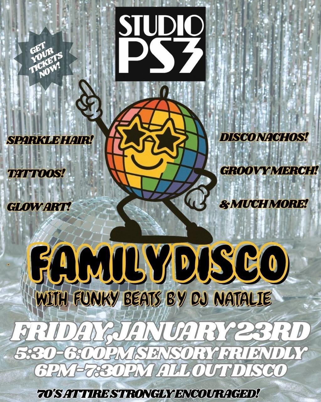 Campaign cover image for Studio PS3 Family Disco Party