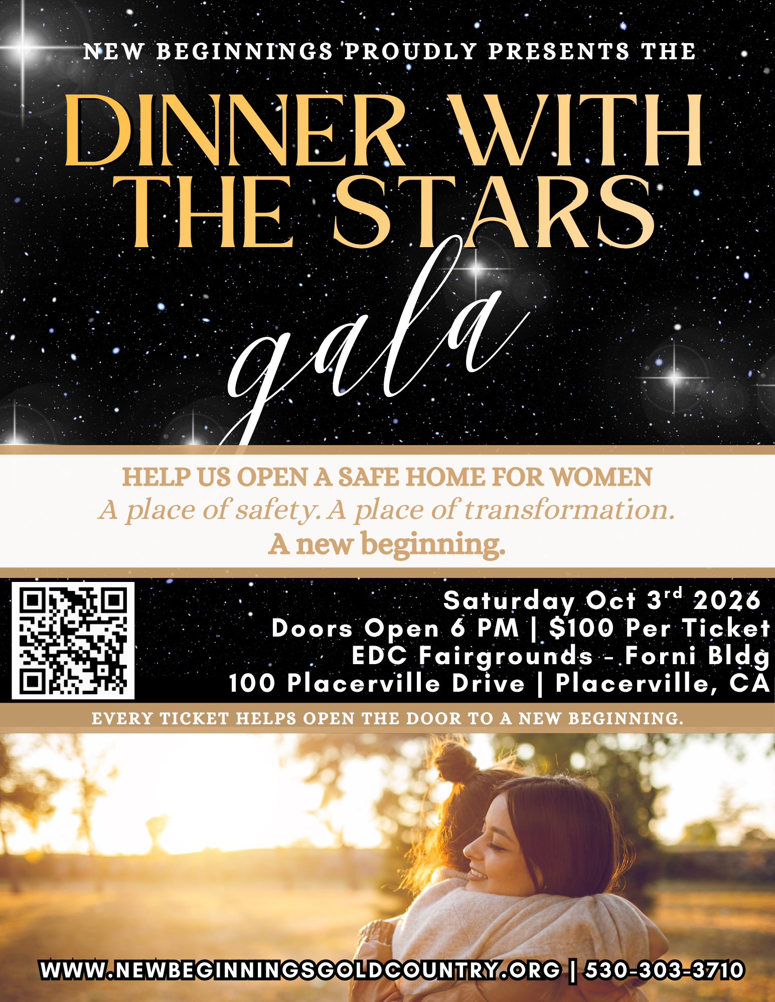 Campaign cover image for Dinner With The Stars Gala