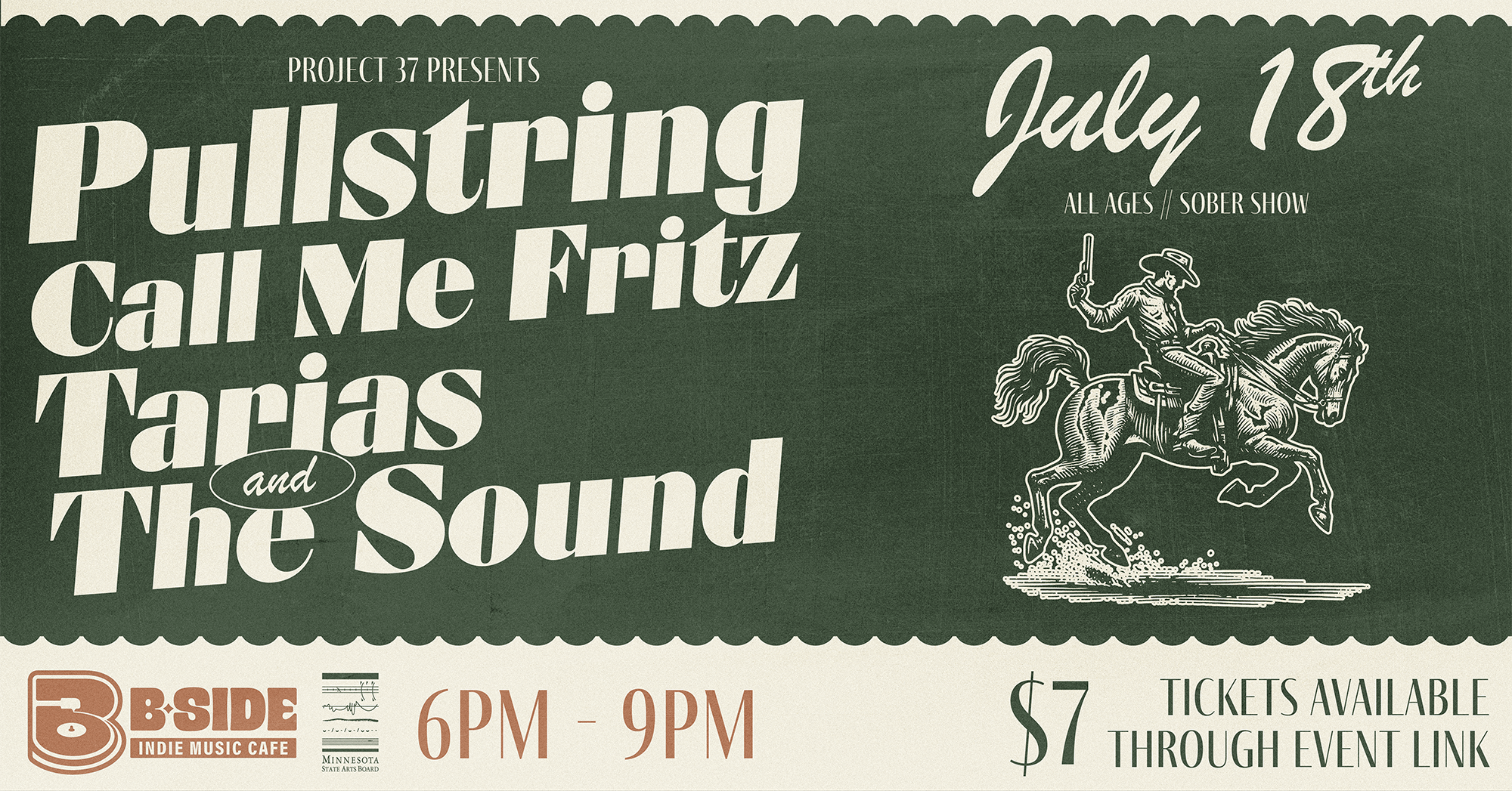 Campaign cover image for PULLSTRING // CALL ME FRITZ // TARIAS AND THE SOUND