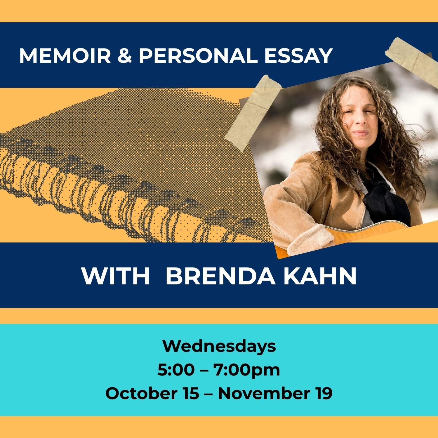 Campaign cover image for Memoir and Personal Essay: Six Weeks [Oct-Nov]