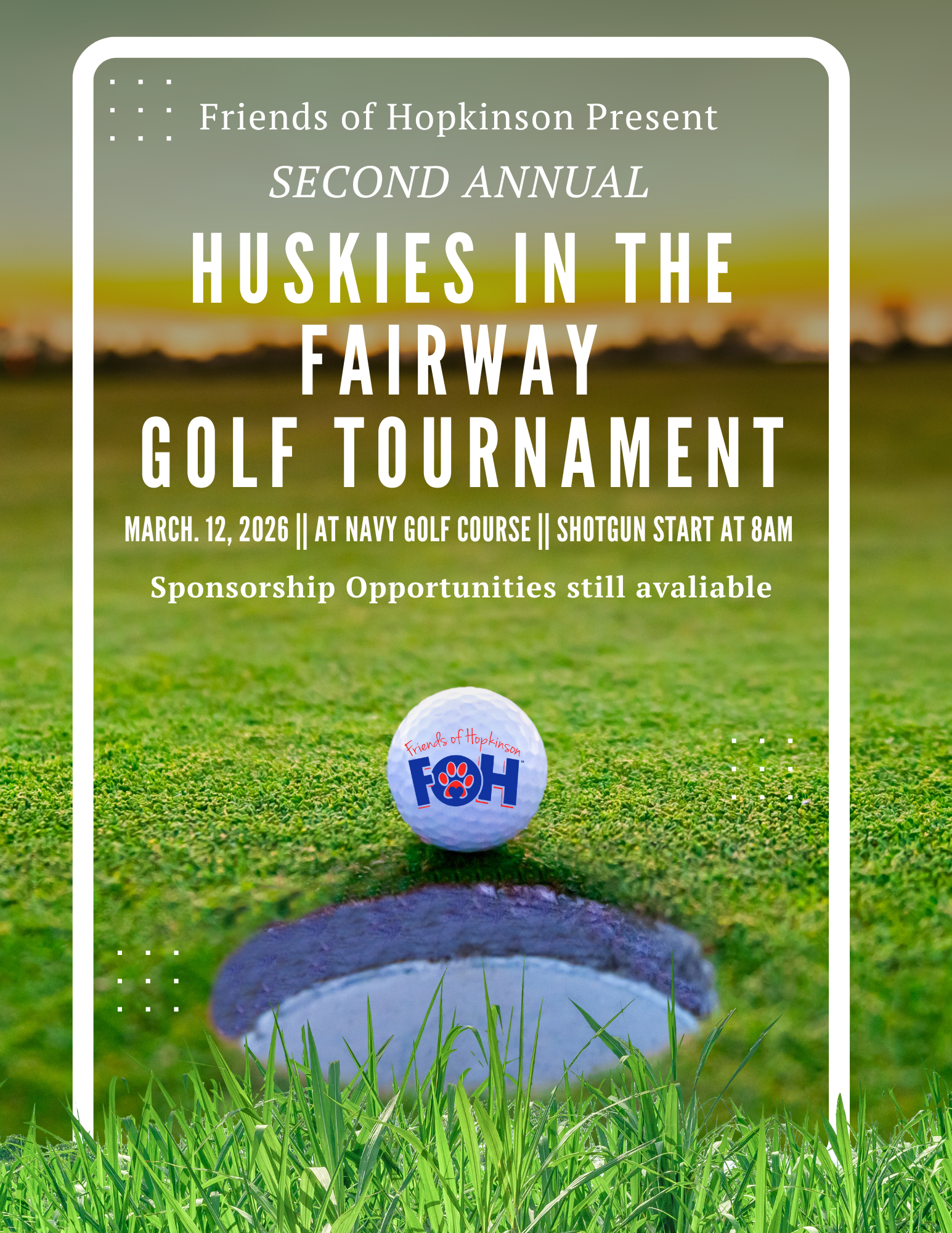 Campaign cover image for 2nd Annual Huskies in the Fairway