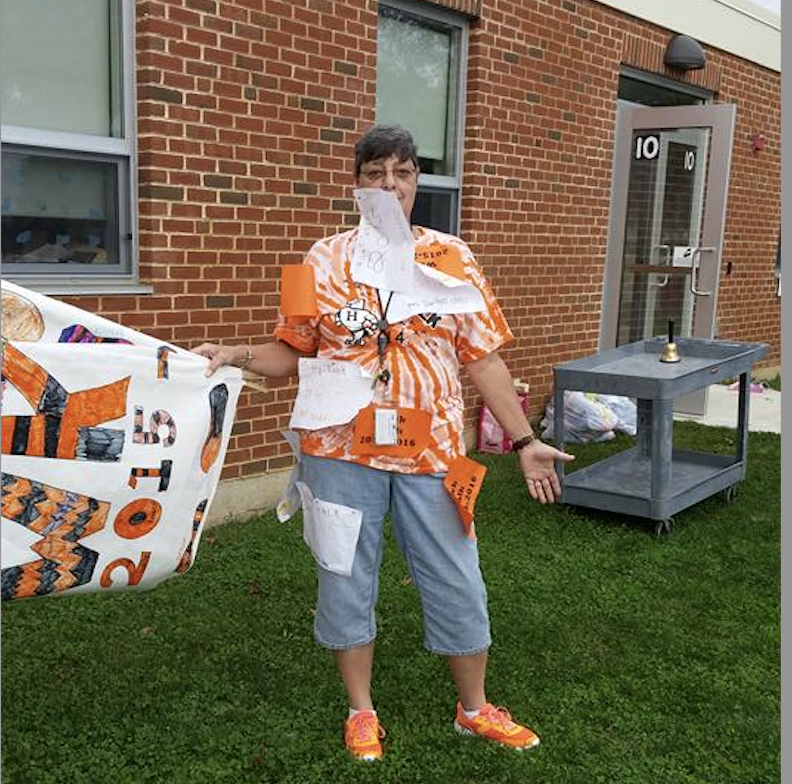 Mrs. Sanders's Retirement Day Wheels!