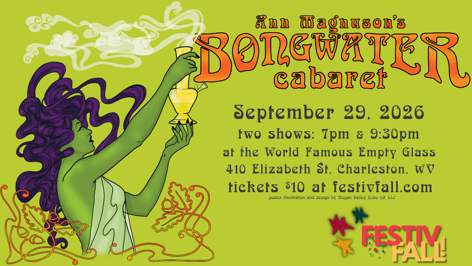 Campaign cover image for Ann Magnuson's Bongwater Cabaret (9:30 PM show)