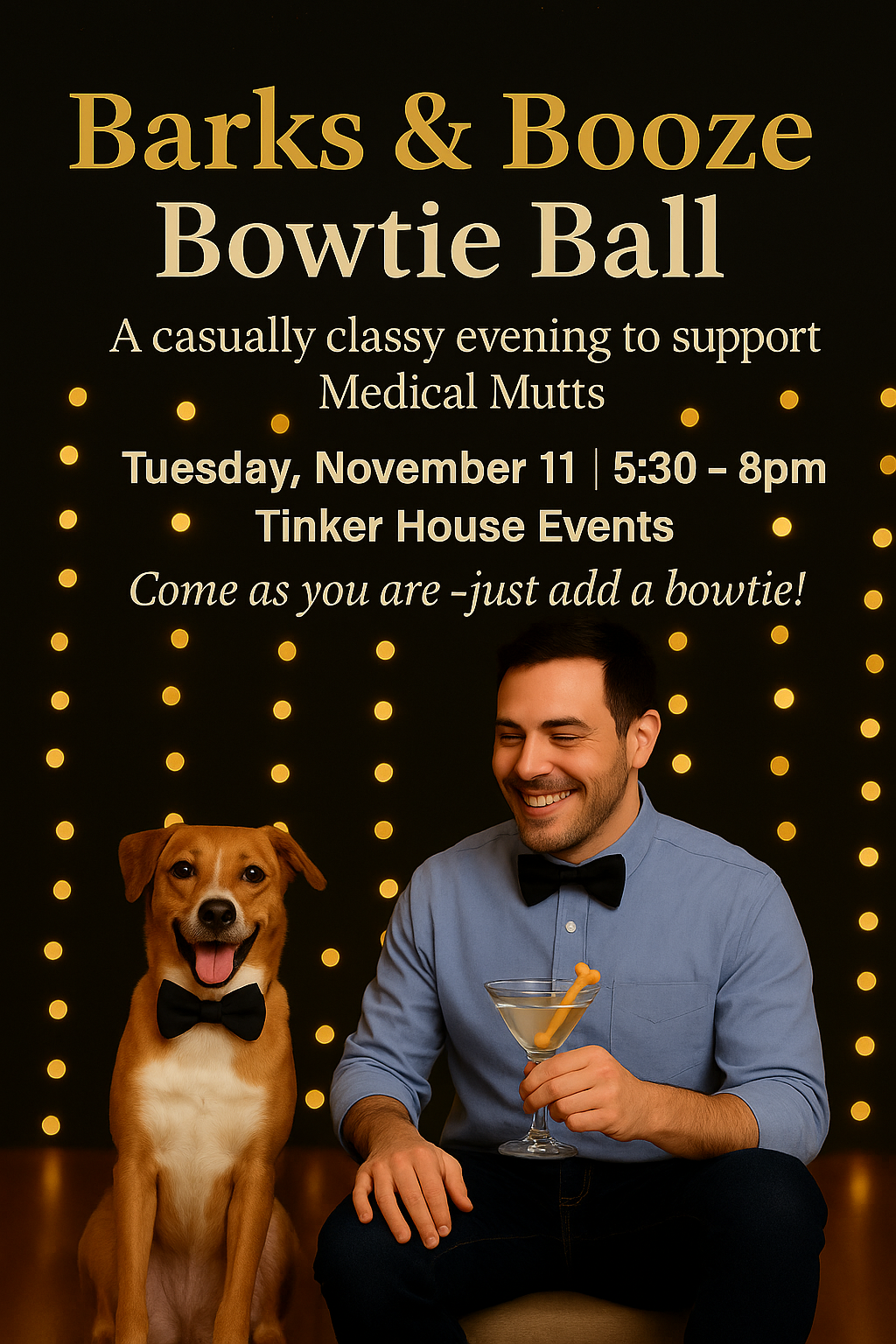 Campaign cover image for Barks & Booze Bowtie Ball 2025