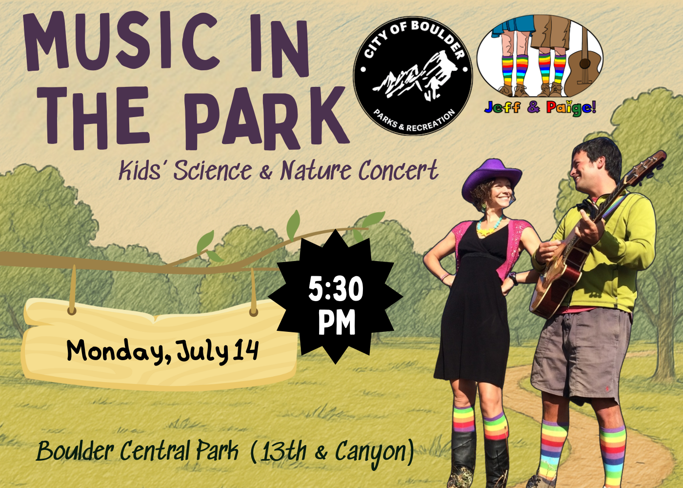 Campaign cover image for Music in the Park: July 14