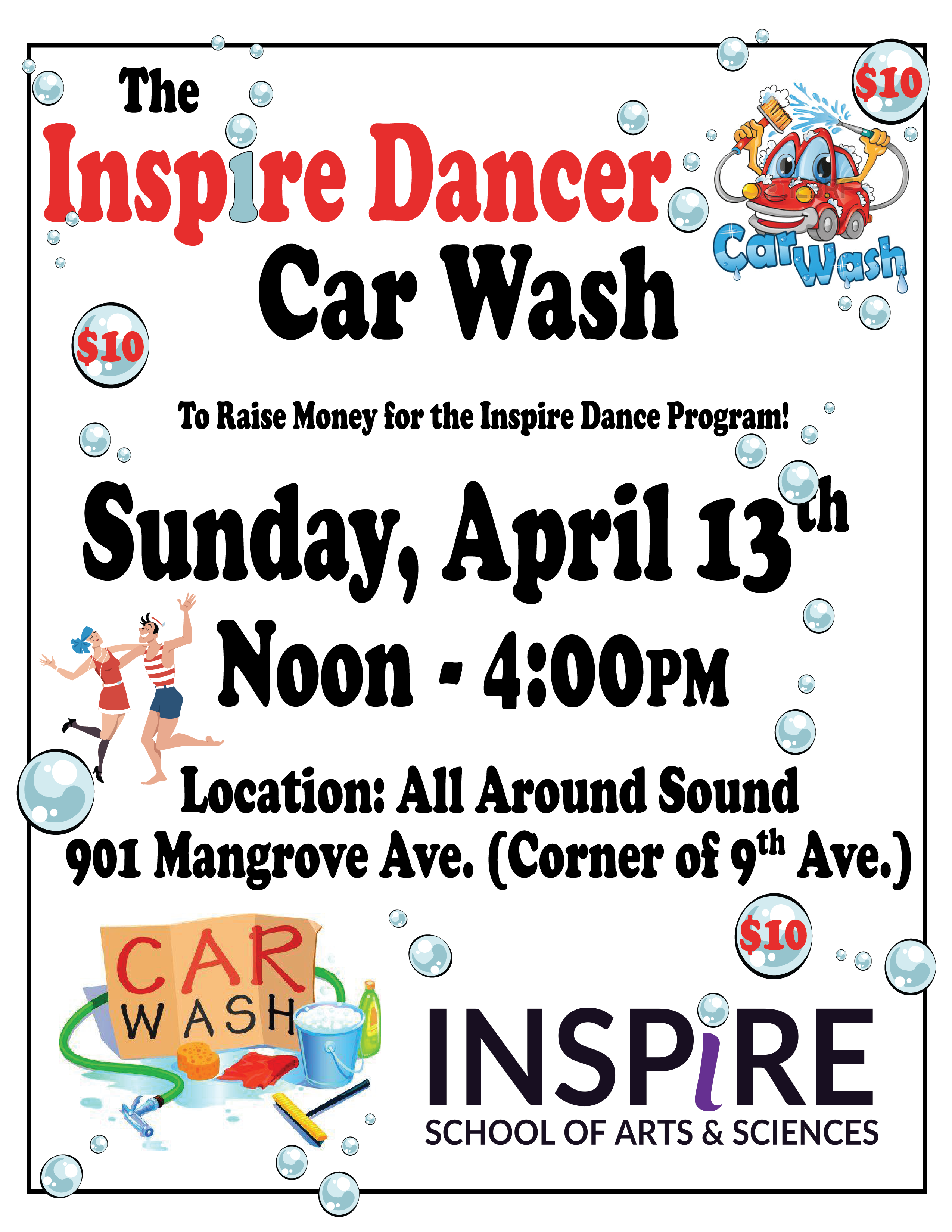 Campaign cover image for Inspire Dancer Car Wash