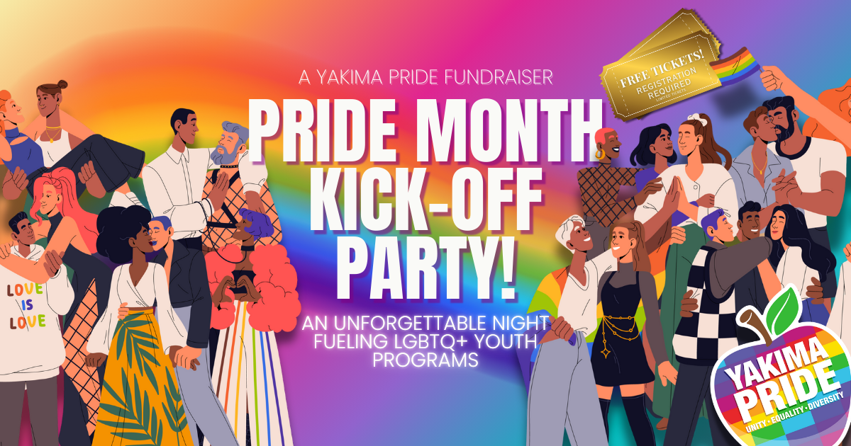 Campaign cover image for Pride Month Kick-Off Party Fundraiser!