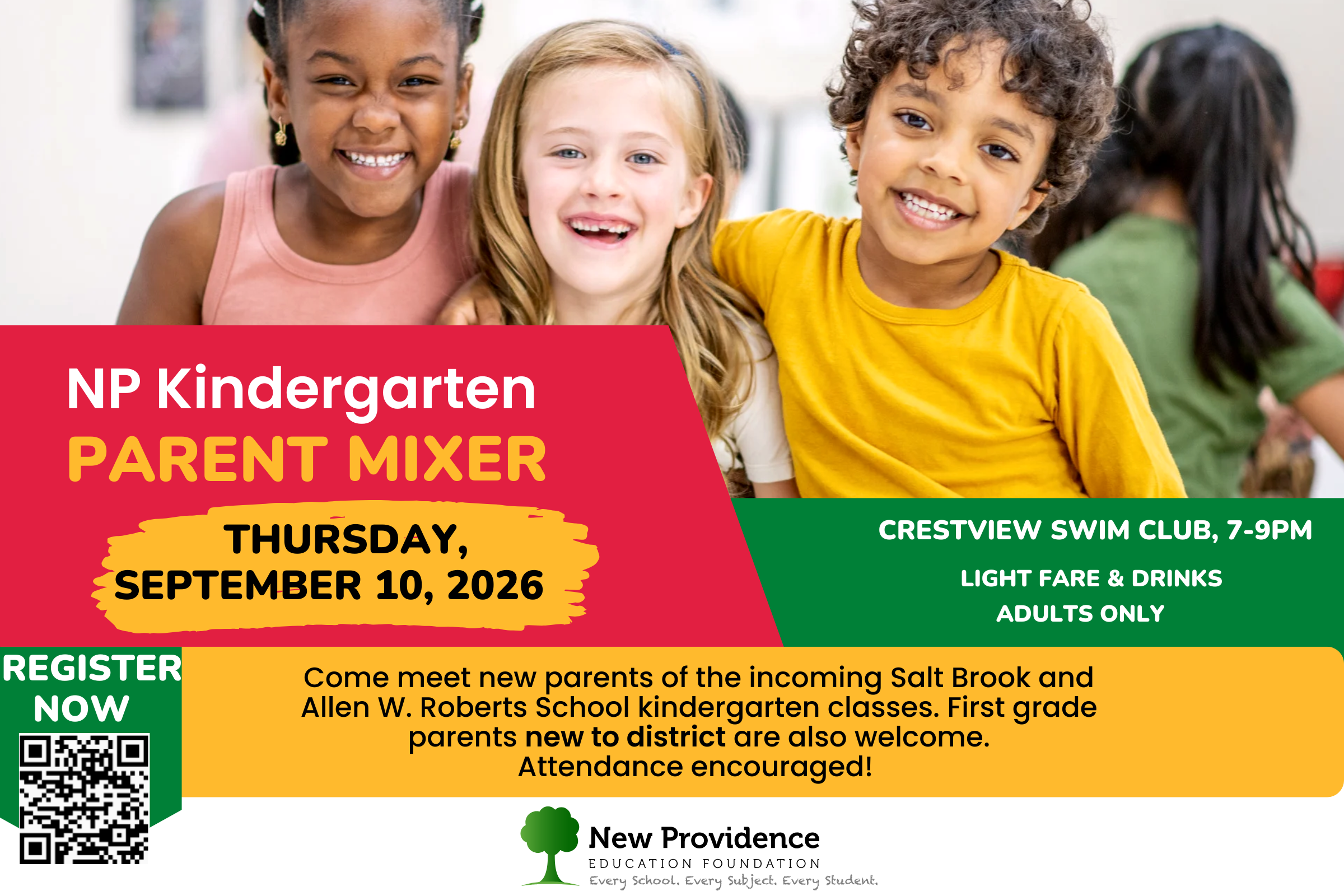 Campaign cover image for 2026 Kindergarten Parent Mixer
