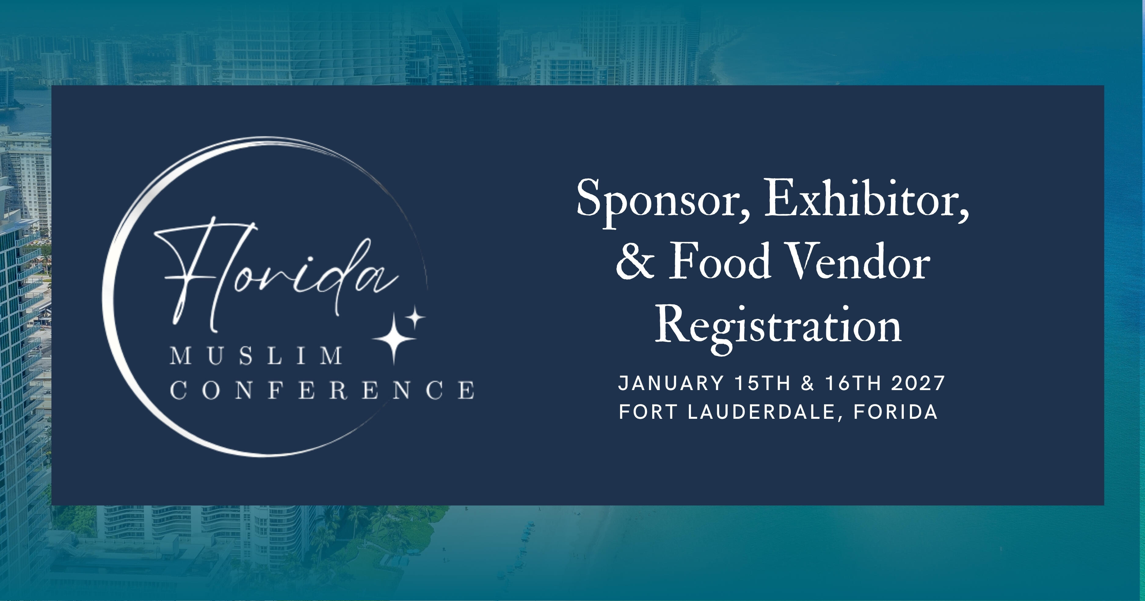 Campaign cover image for FMC 2027 | Sponsors, Exhibitors & Food Vendors
