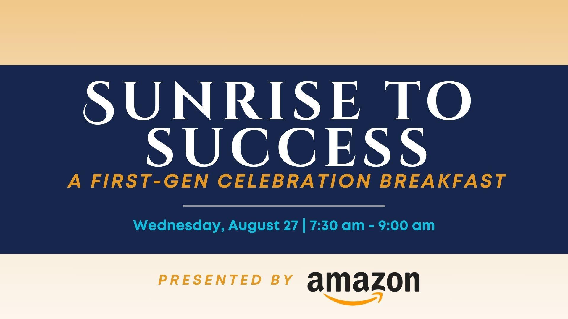 Campaign cover image for Persist Sunrise to Success 2025