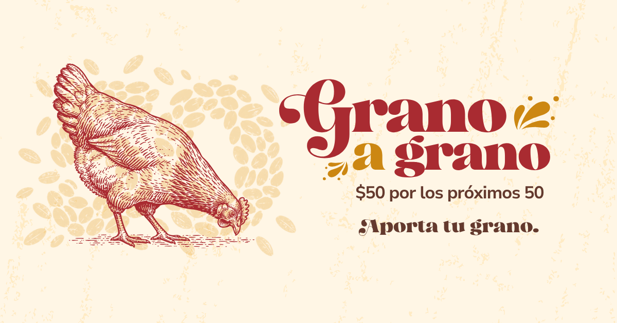 Campaign cover image for Grano a grano