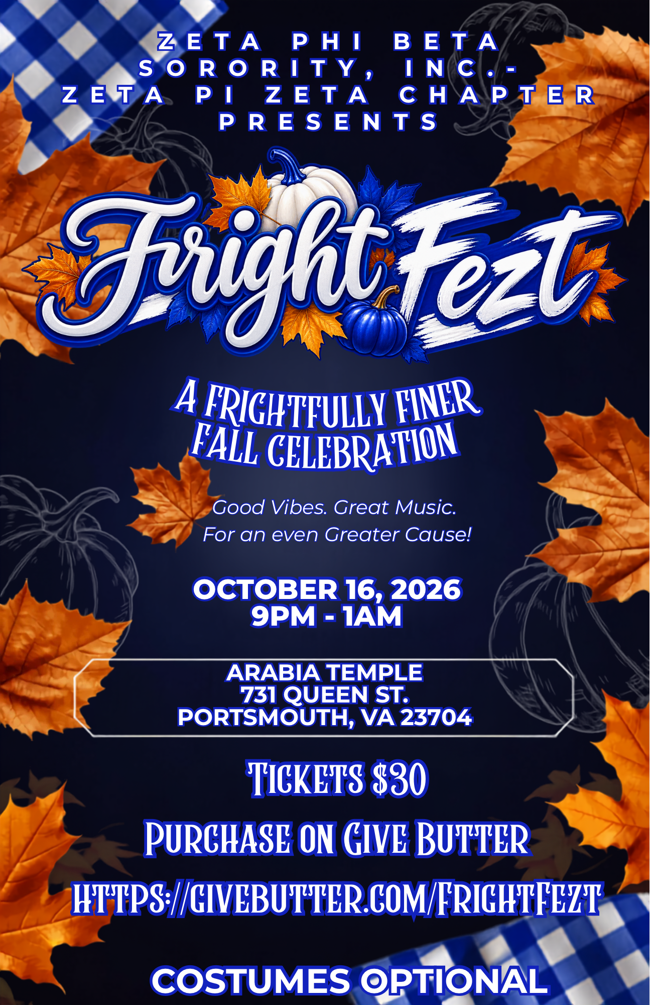 Campaign cover image for Fright Fezt: A Frightfully Finer Fall Celebration