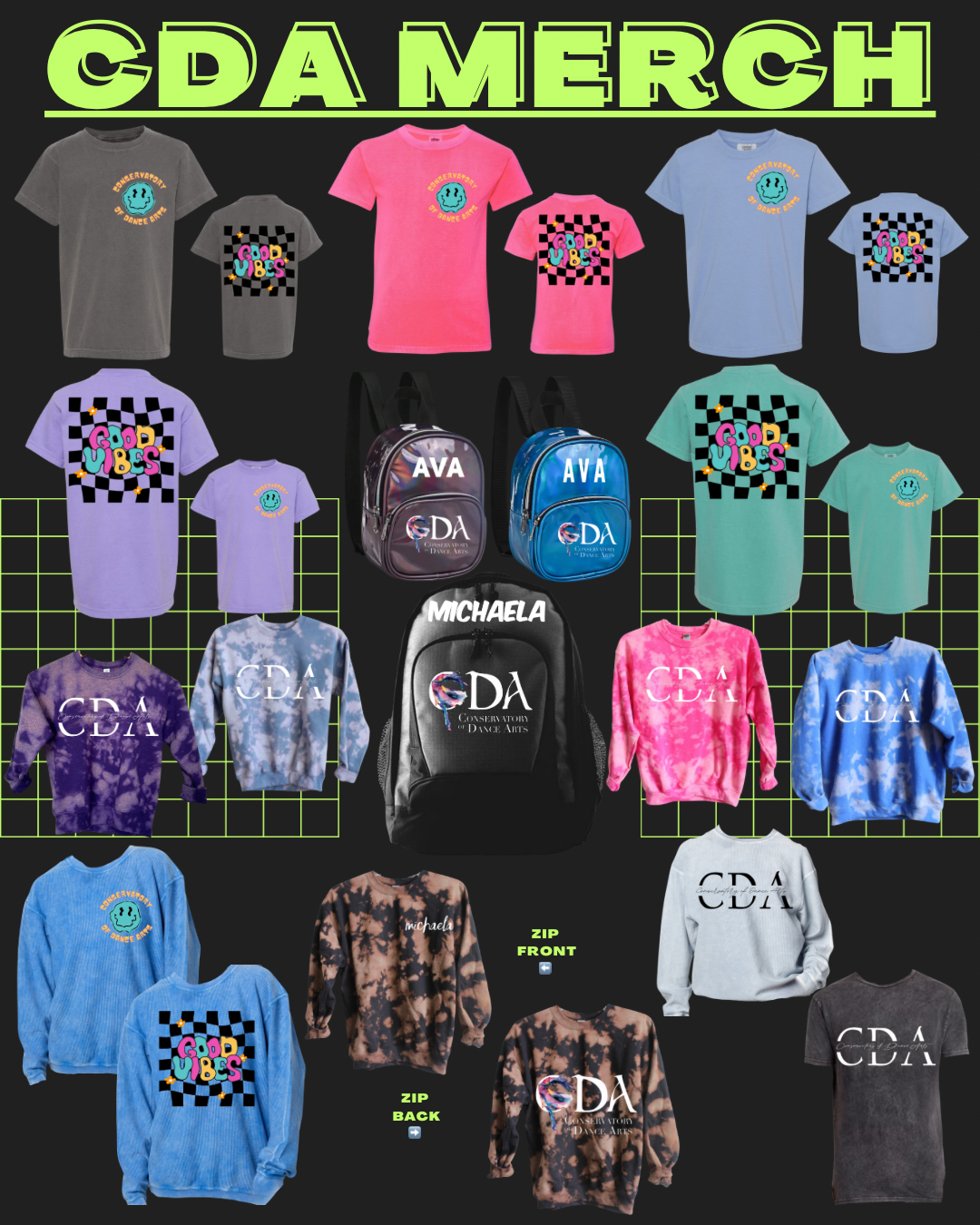 Campaign cover image for CDA Merch Order Form 25-26