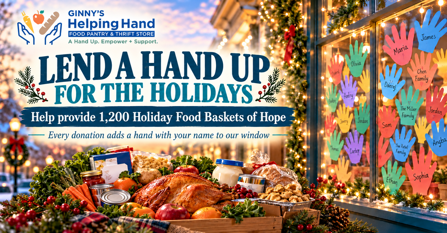 Campaign cover image for A Hand Up for the 2026 Holidays