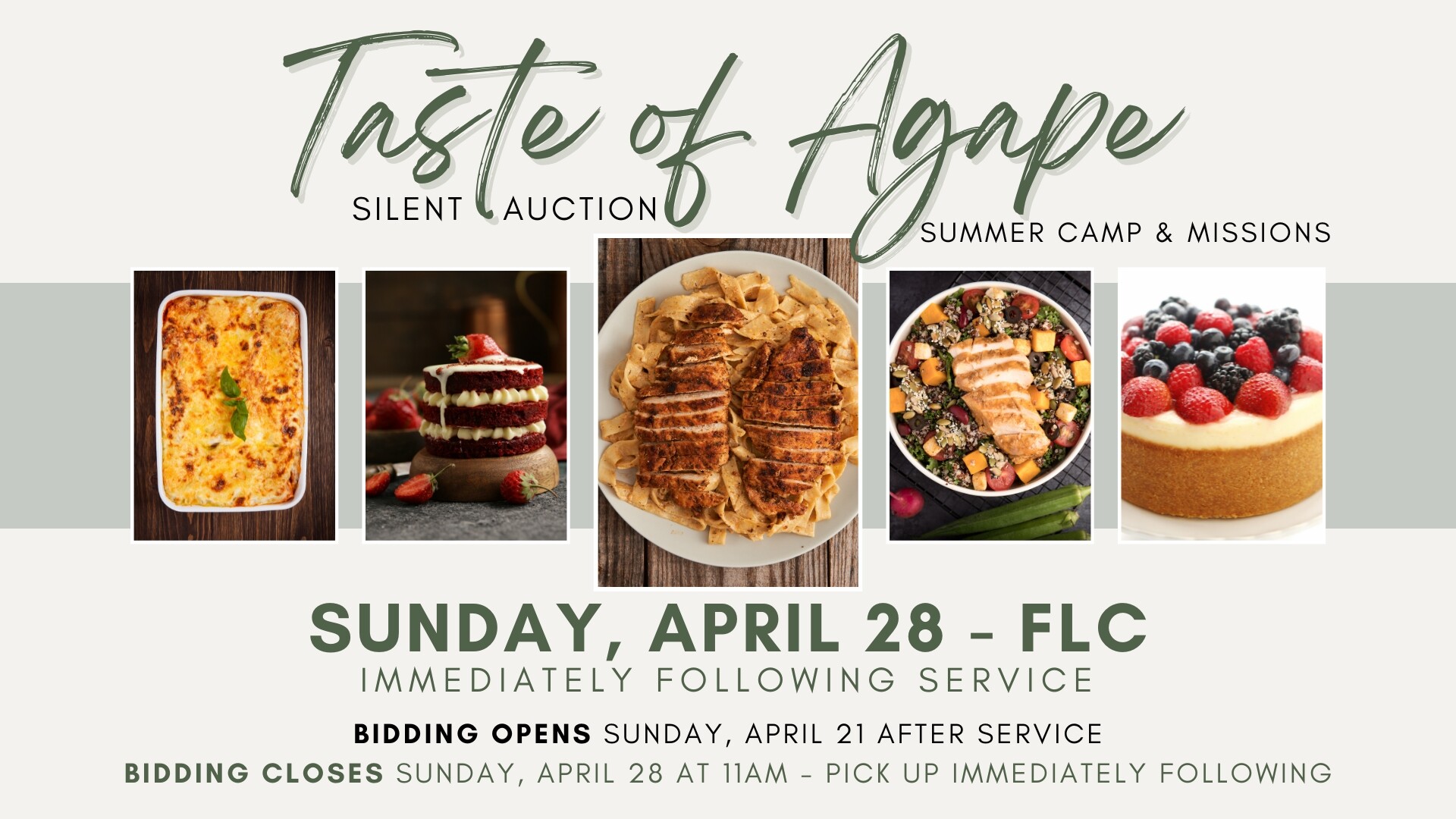 Campaign cover image for 2024 Taste of Agape