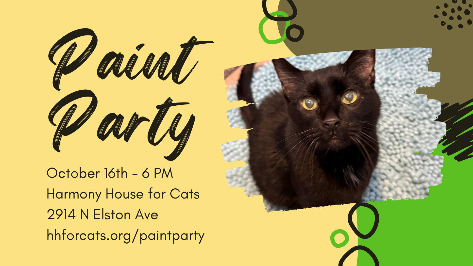Campaign cover image for Paint Party - October 16th at 6 PM