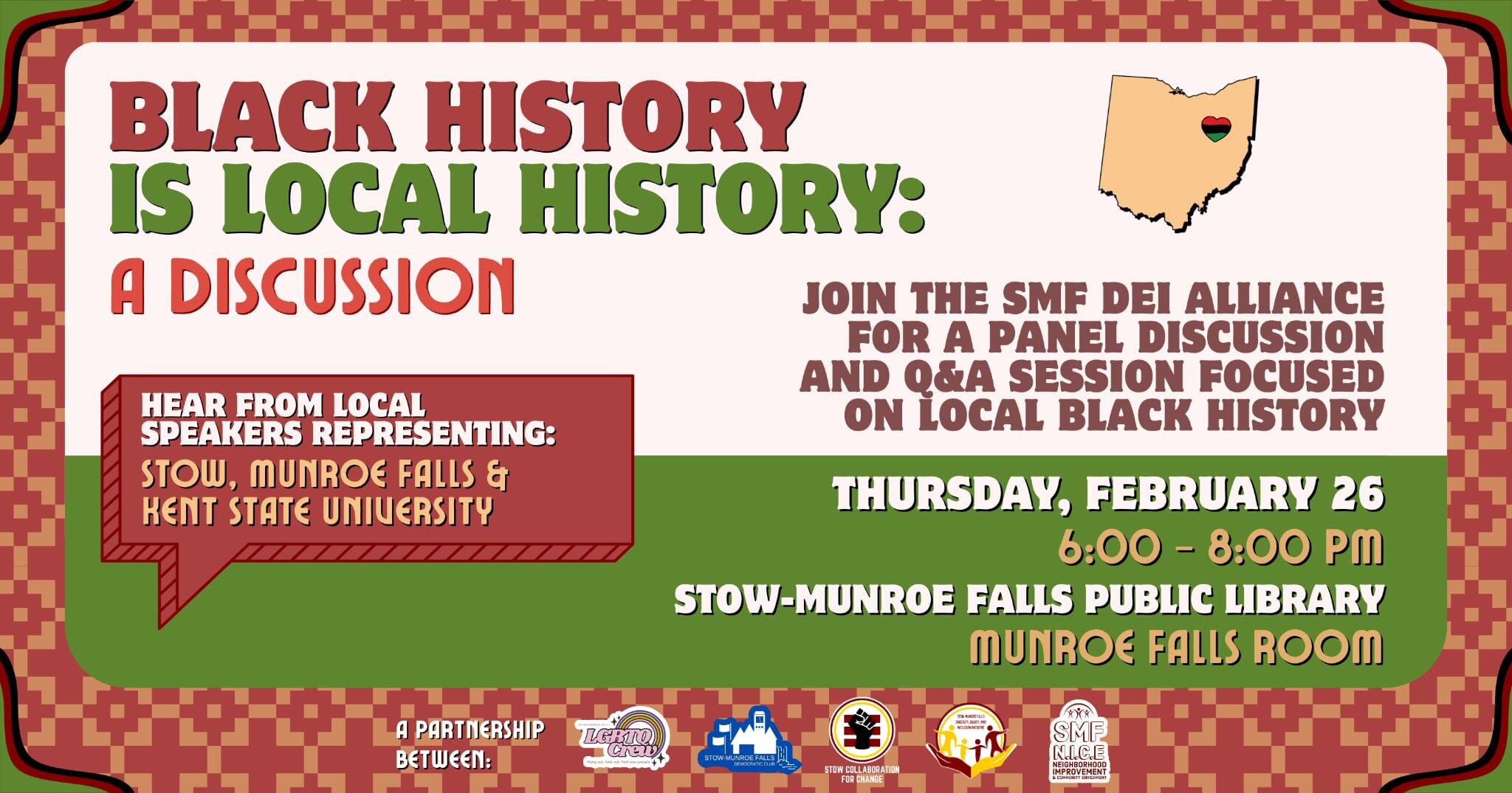 Campaign cover image for Black History Is Local History: A Discussion