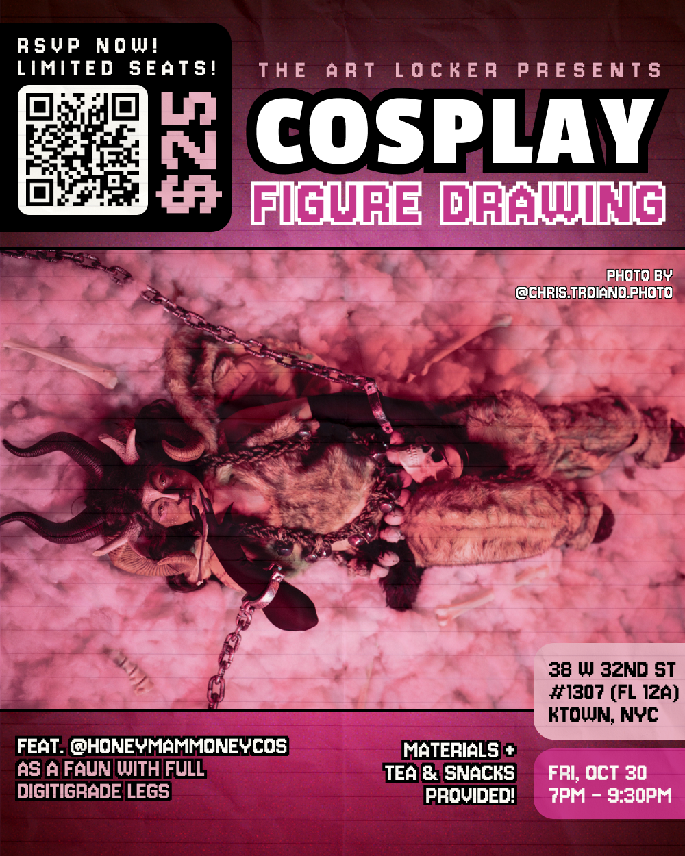 Campaign cover image for Cosplay Figure Drawing 10/30