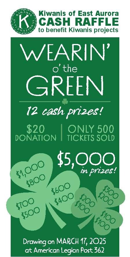 Campaign cover image for Wearin' o' the Green Raffle