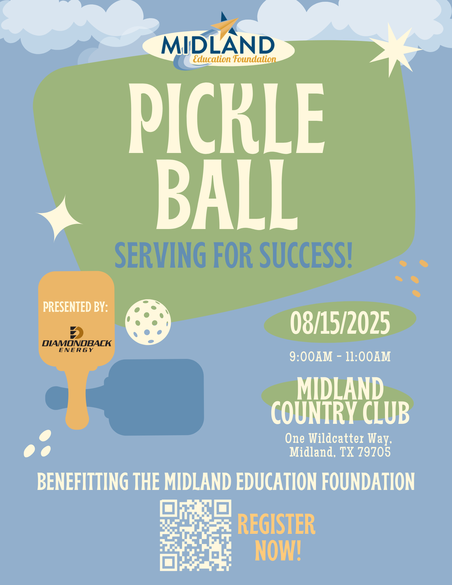 Campaign cover image for Serving for Success Pickleball Tournament